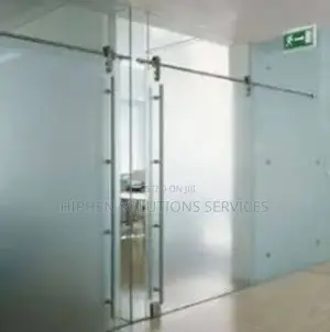 Toughened Glass Partition for Shop Office
