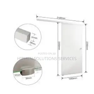 Shower Glass Door for Walk-in Bathroom,