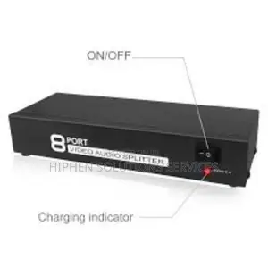 4 to 8 BNC Video Splitter Box for AHD
