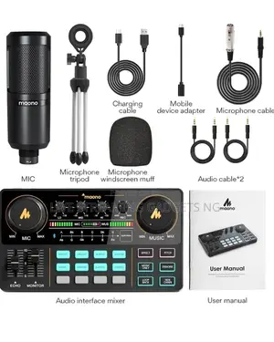 Maonocaster Am200(Lite) All in 1 Bundle 4 Podcast and Music