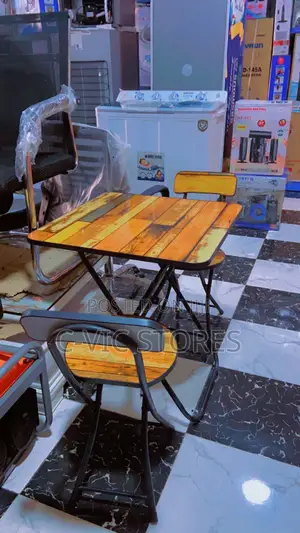 Foldable Reading/Laptop Table Chair for Home and Office