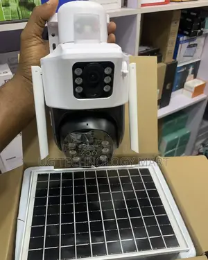 Dual Lens V380 Solar 4g Camera