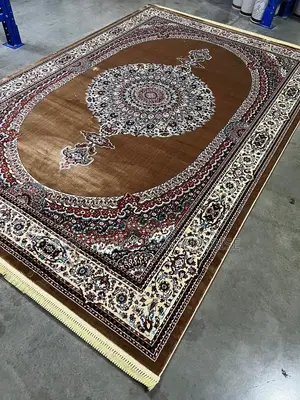 Modern Turkish Royal Silk Persian Centre Rug