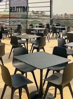 All Black Table Set