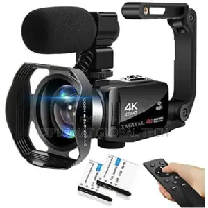 Video Camera Camcorder Wifi 48mp Vlogging Camera