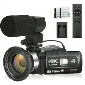 Camcorder Ultra Hd Video Camera With Mic