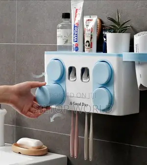 Steriliser Toothbrush and Paste Holder With 4cups