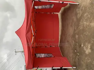 10 by 10 Gazebo Foldable Tent With 3 Side Coverwhite Poles