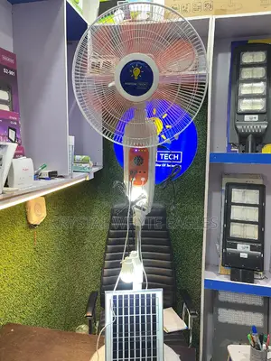 Rechargeable Solar Fan
