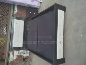 Quality 4.5by6 Wooden Bed Frame With One Bed Side
