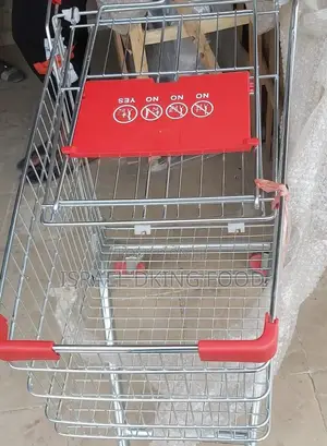 Size 80 Stainless Supermarket Trolley