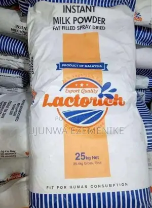Lactorich, Supercow Milk, NZMP and Danofullcream Milk.