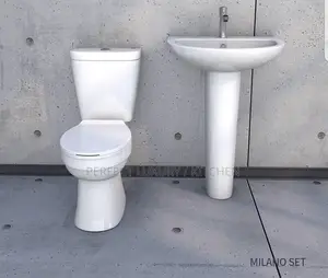 Complete Set Golden Diamond Water Closet