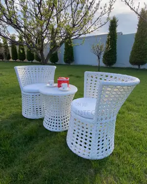 Outdoor Chairs by 2 and Table Set