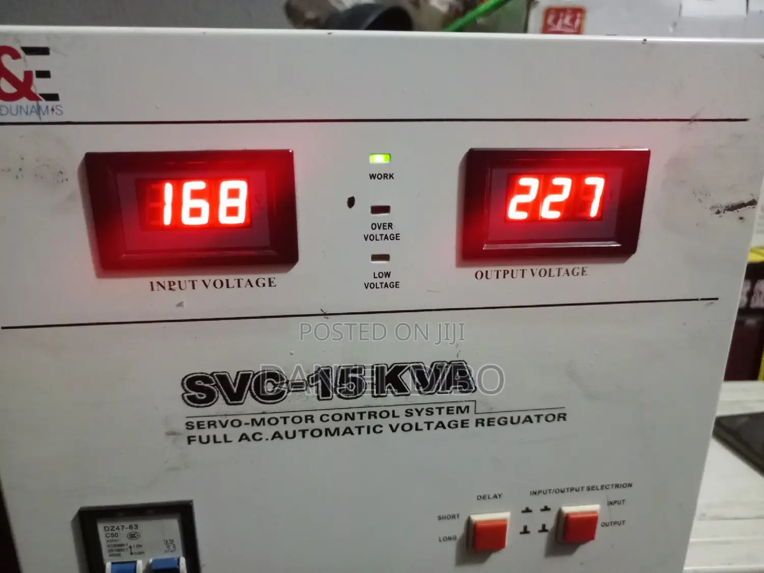 A/$E Servo Stabilizer 15KVA