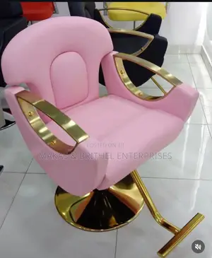 Beautiful Gold Hand Salon Chair