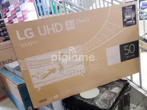 Brand New LG 50" Android Smart Tv>Bluetooth>Flameless>Uhd
