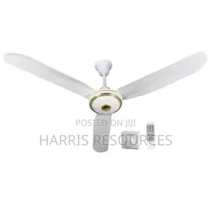 Qasa Solar Ceiling Fan 12v Dc/Ac 6watts - 56"