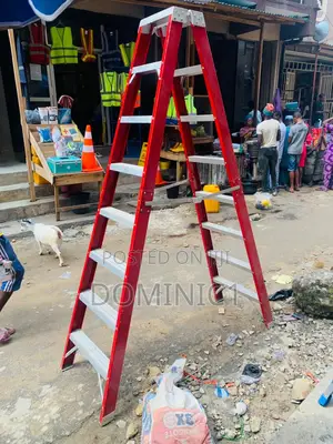 8 Step Ladder Fiber Heavy Duty