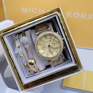 Michael Kors Wristwatch Unique With Box Luxury