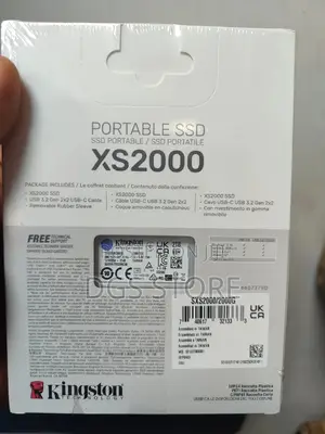 Kingston External SSD Hard Drive 2tb Xs2000