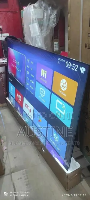 Brand New LG 85" Android Smart Tv>Bluetooth>Flameless>