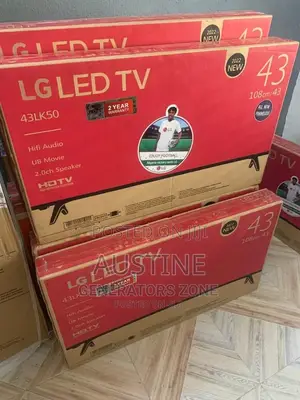 Brand New LG 43" LED Television>>Full Uhd Television>>Black>