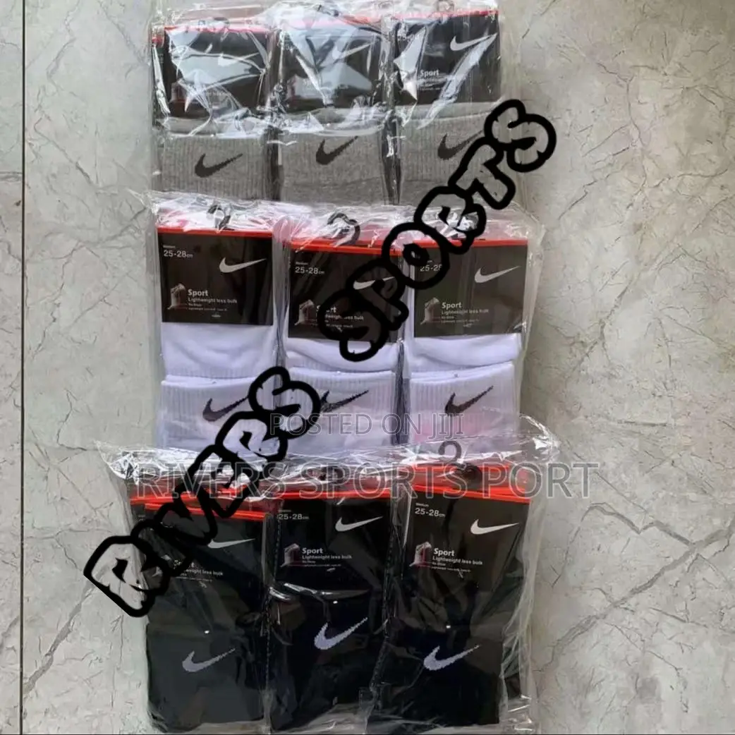 Nike and Adidas Socks