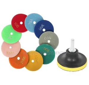 10pcs Diamond Polishing Pads 100mm Concrete Marble Grinding