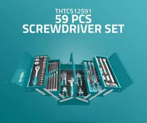 Tool Set 59 Pieces THTCS12591 Total