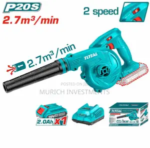 TOTAL Li-ion BLOWER With Battery And Charger 20v