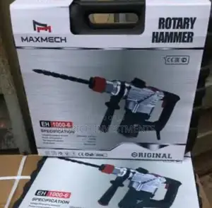 32mm Heavy Duty Reversible Rotary Hammer Drill With 5 Bits