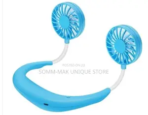 Usb Hands-Free Neck Hanging Rechargeable Fan