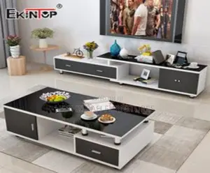 Center Table/Tv Console With Drawers