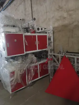 600mm Side Sealing Bag Making Machine With 1200mm Folding