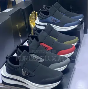 Original Emporio Armani Luxury Sneakers Collections