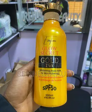 Everfume Glow Secret Gold Whitening Body Milk
