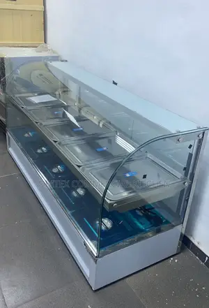 Imported 10plates Curved Glass Food Warmer Machine Available