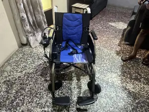 Foldable Motorized Stainless Wheelchair