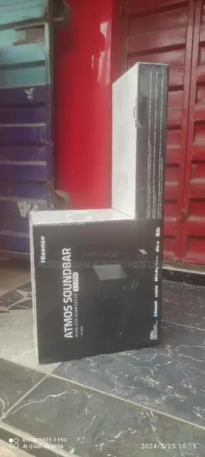 Hisense 3.1.2ch Sound Bar Wireless ( 420watts ) Atoms Power