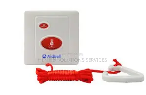Wireless Alert Call Hospital Pwhite Button