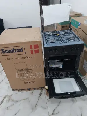 Efficient and Powerful Scanfrost Fast Cooking 4 Gas Cooker