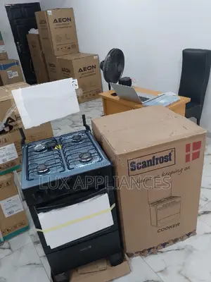 Scanfrost Gas Cooker 4 Burners