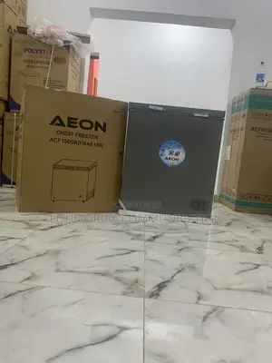 Premium Cooling 150L Aeon Gray Chest Freezer