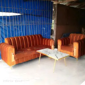 Home Sofa Chair and Center Table