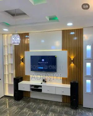 Entertainment Wall With Tv Console