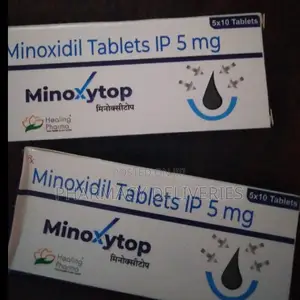 Minoxidil 5mg by 50 Tablets for Massive Hair Growth