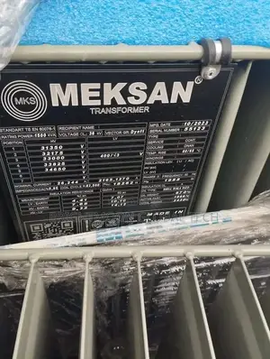 1500kva 33kv Meksan Transformer 100% 