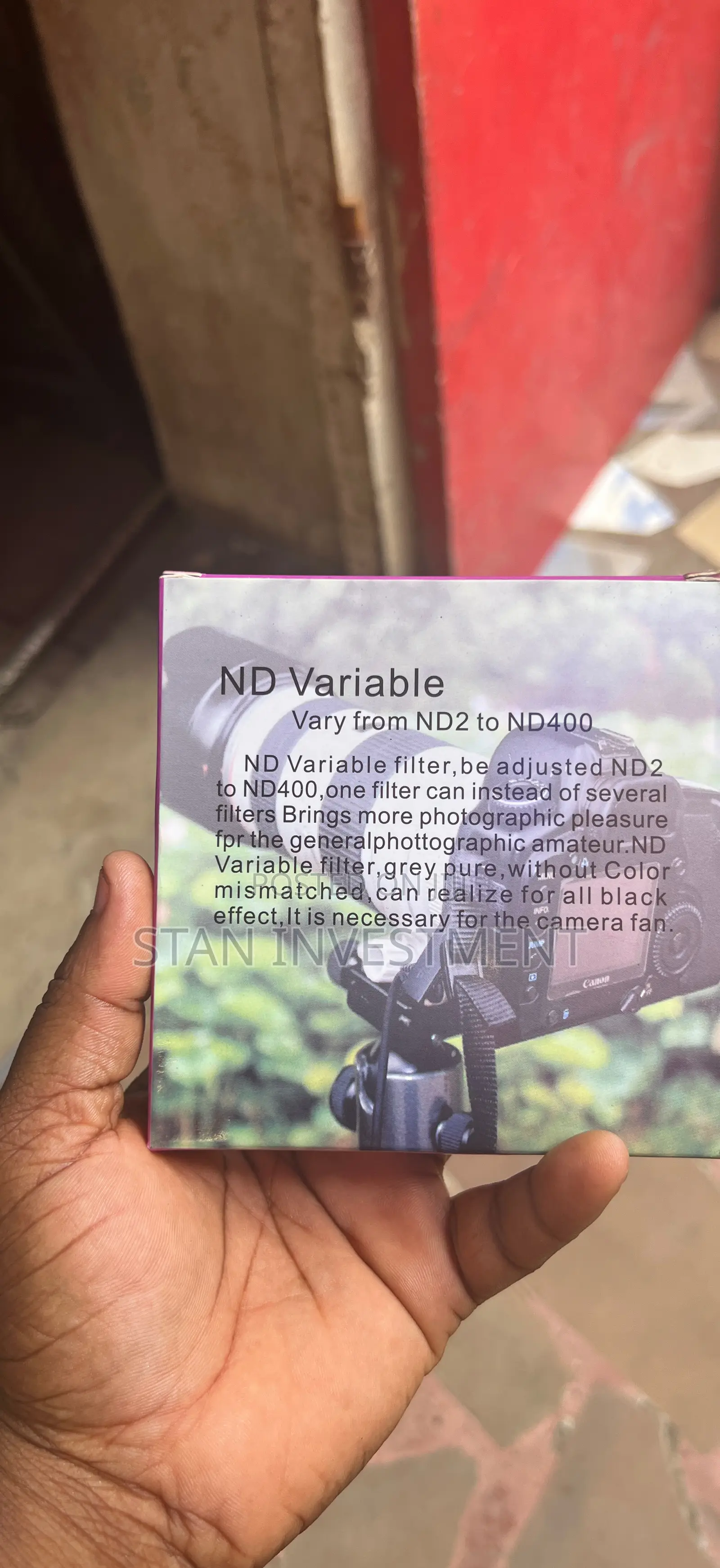 ND Variable 82mm Filter