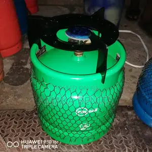 6kg Gas Cylinder With Iron Pot Sitter and Burner